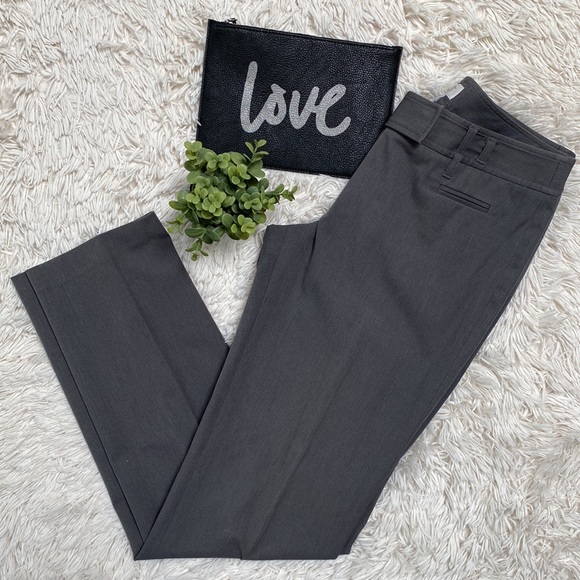Loft Slim Dress Pants 💗 Gray - Picture 3 of 13